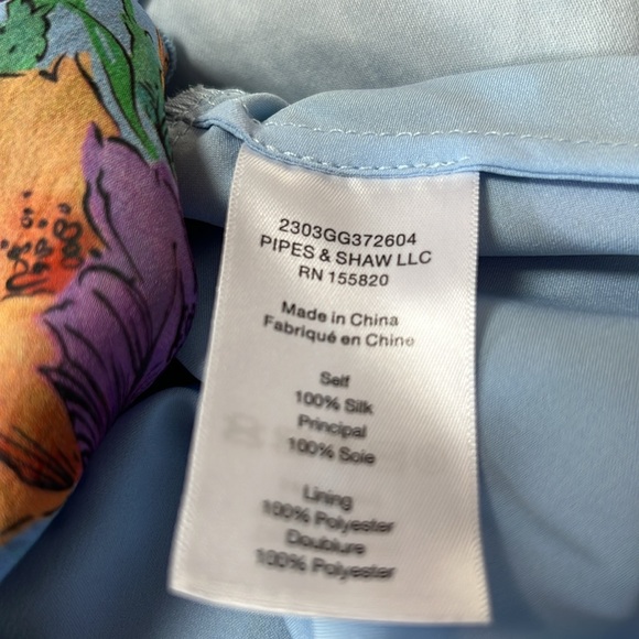 Veronica Beard Sean Floral-Printed Ruched Dress 10 .12 NWT - Picture 9 of 12